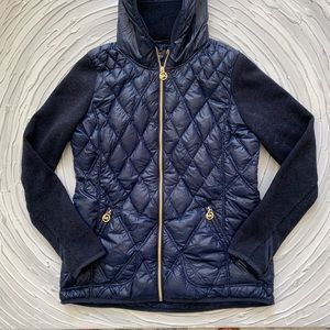 Michael Kors navy blue lightweight jacket
